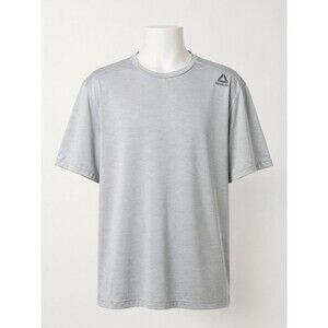 Reebok Short Sleeve Shirt Size XL Light Gray EUC